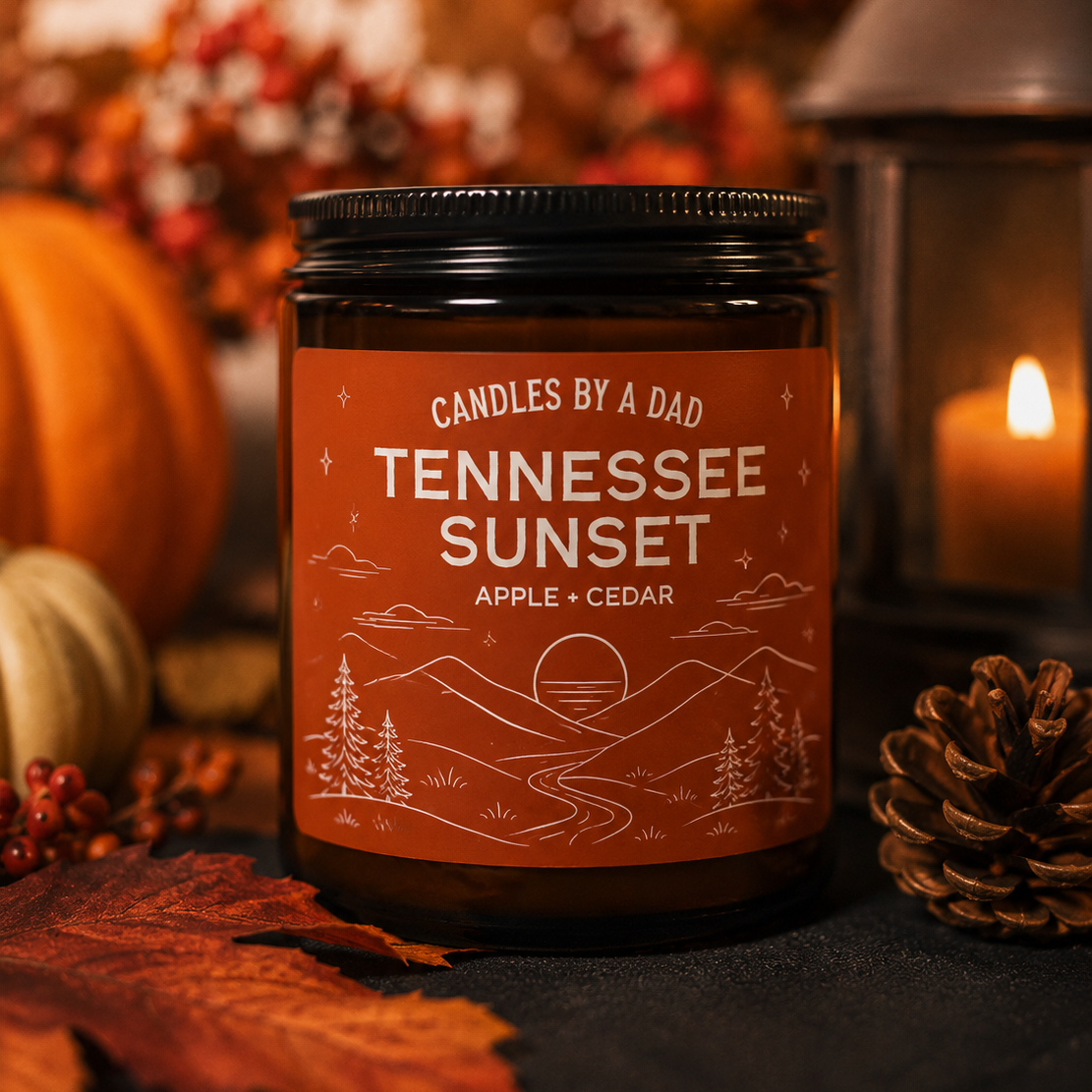 Tennessee Sunset 7oz Candle – Candles By A Dad