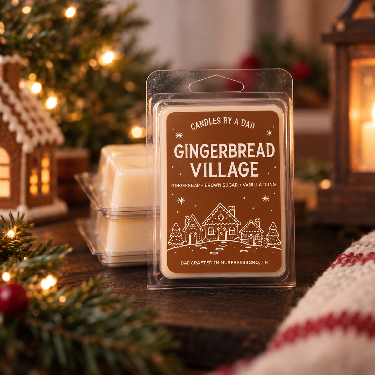 Gingerbread Village Wax Melt