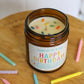 Happy Birthday 7oz Candle with Sprinkles